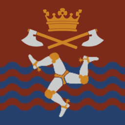 The arms of Mann and the Isles