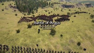 The battle intro rolling over the army at Dundee — “Battle of Angus”, 26th of August, 974 AD
