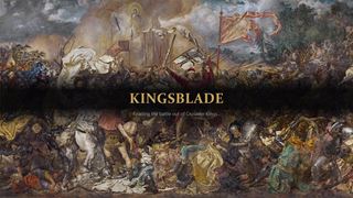 The KingsBlade load screen — reading the battle out of Crusader Kings, over Jan Matejko's Battle of Grunwald